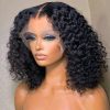 Human Hair Blend Wigs 4x4 Closure - Image 9