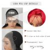 Human Hair Blend Lace Frontal Wigs - Image 5