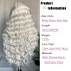 Human Hair Blend Lace Frontal Wigs - Image 5