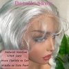 Human Hair Blend Lace Frontal Wigs - Image 4