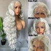 Human Hair Blend Lace Frontal Wigs - Image 2