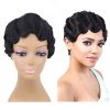Finger Waves Human Hair Wig