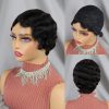Finger Waves Human Hair Wig - Image 3